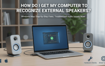 How Do I Get My Computer to Recognize External Speakers?