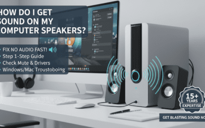 How Do I Get Sound on My Computer Speakers?