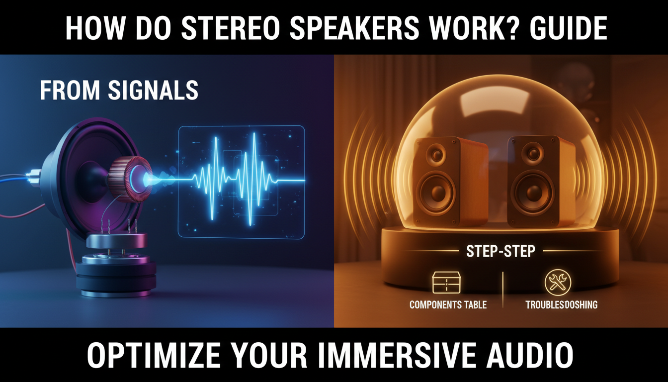 How Do Stereo Speakers Work? Guide