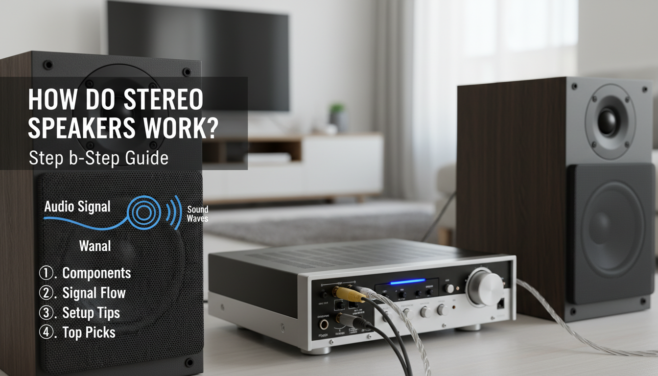 How Do Stereo Speakers Work? Step-by-Step How Do Stereo Speakers Work? Step-by-Step