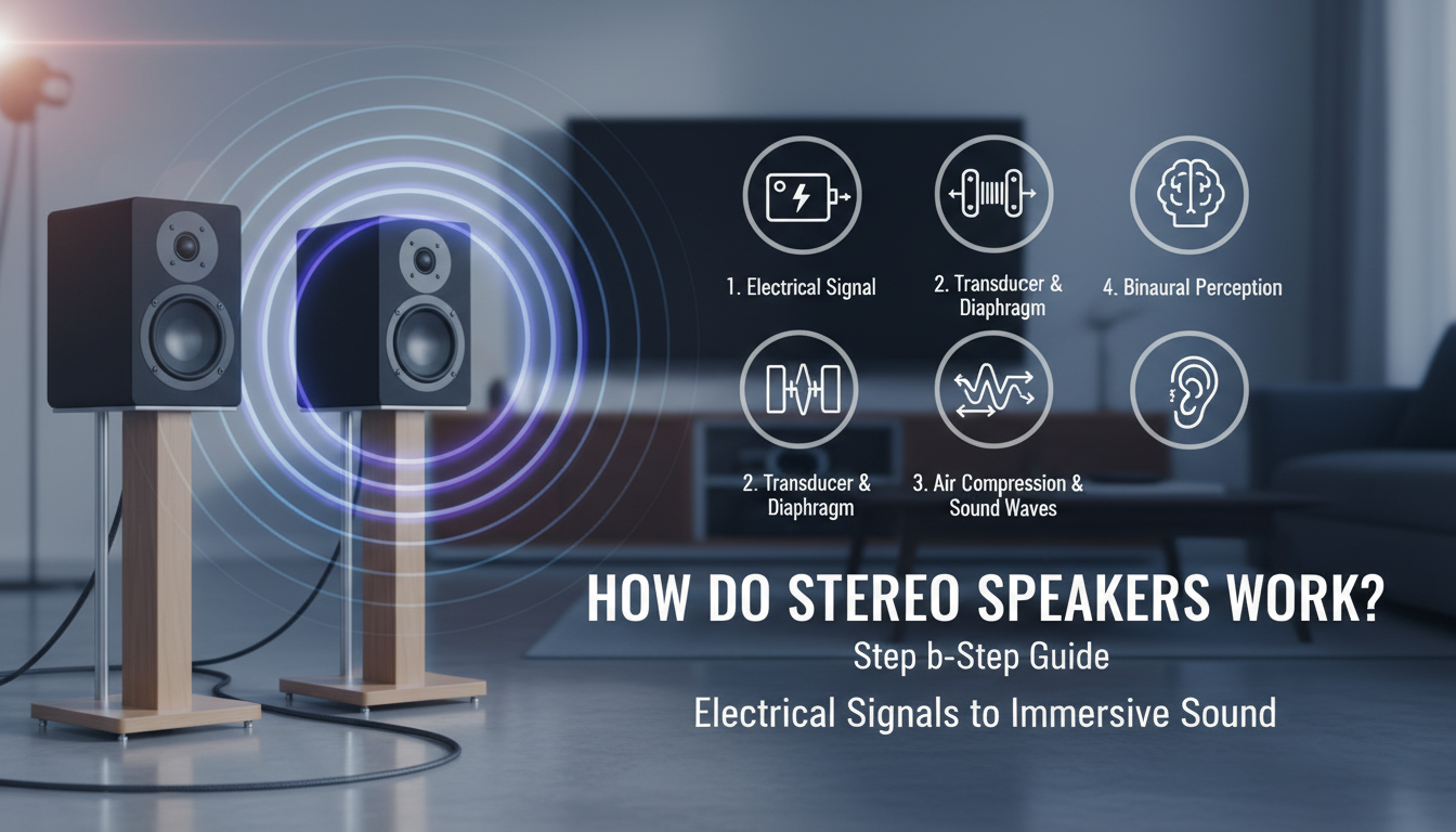 How Do Stereo Speakers Work? Step-by-Step