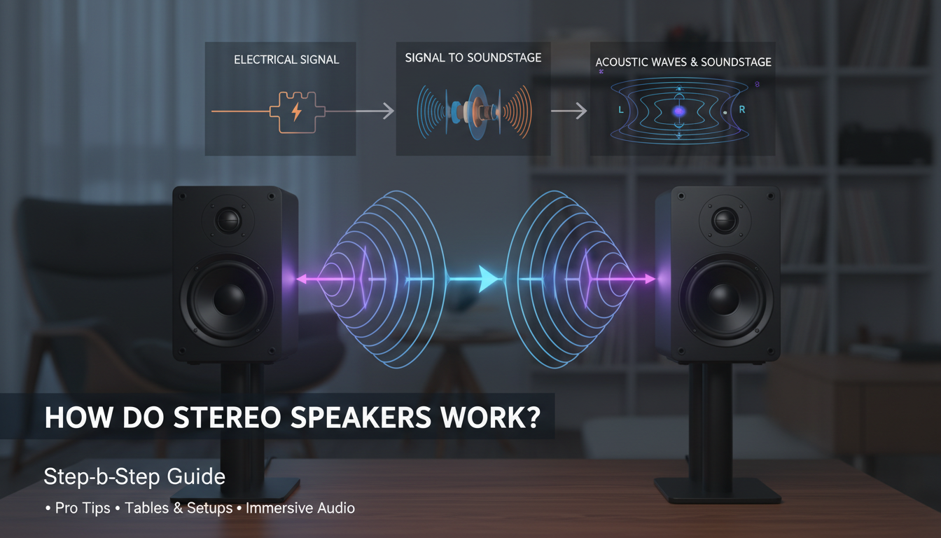 How Do Stereo Speakers Work? Step-by-Step How Do Stereo Speakers Work? Step-by-Step