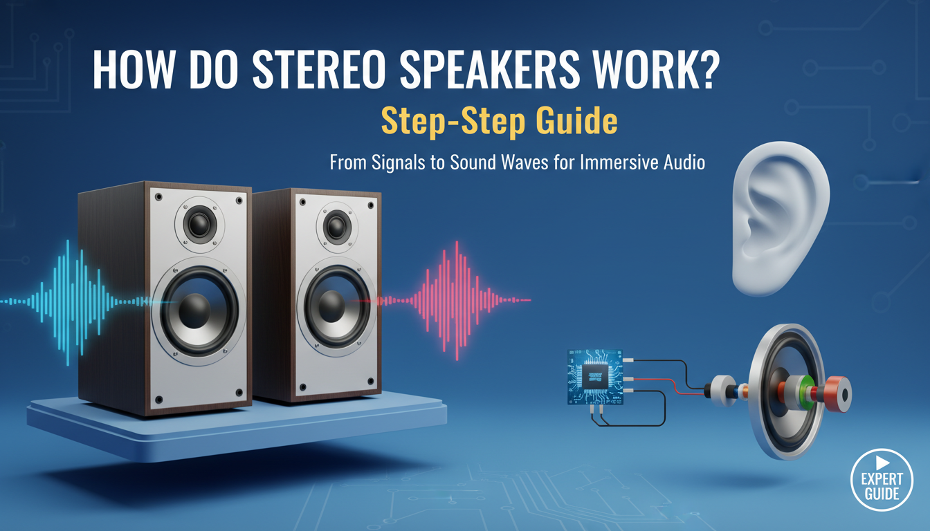 How Do Stereo Speakers Work? Step-by-Step