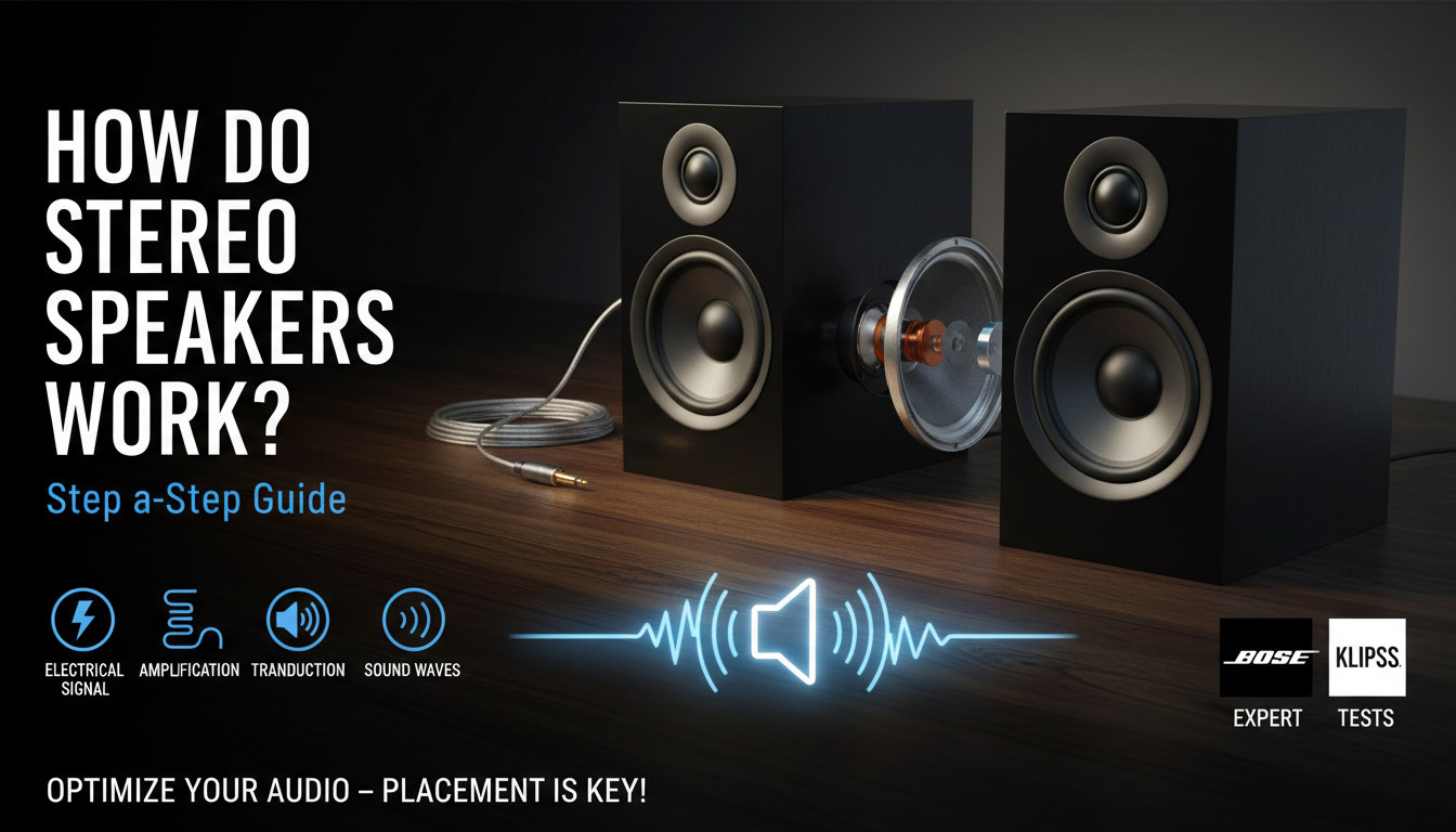 How Do Stereo Speakers Work? Step-by-Step