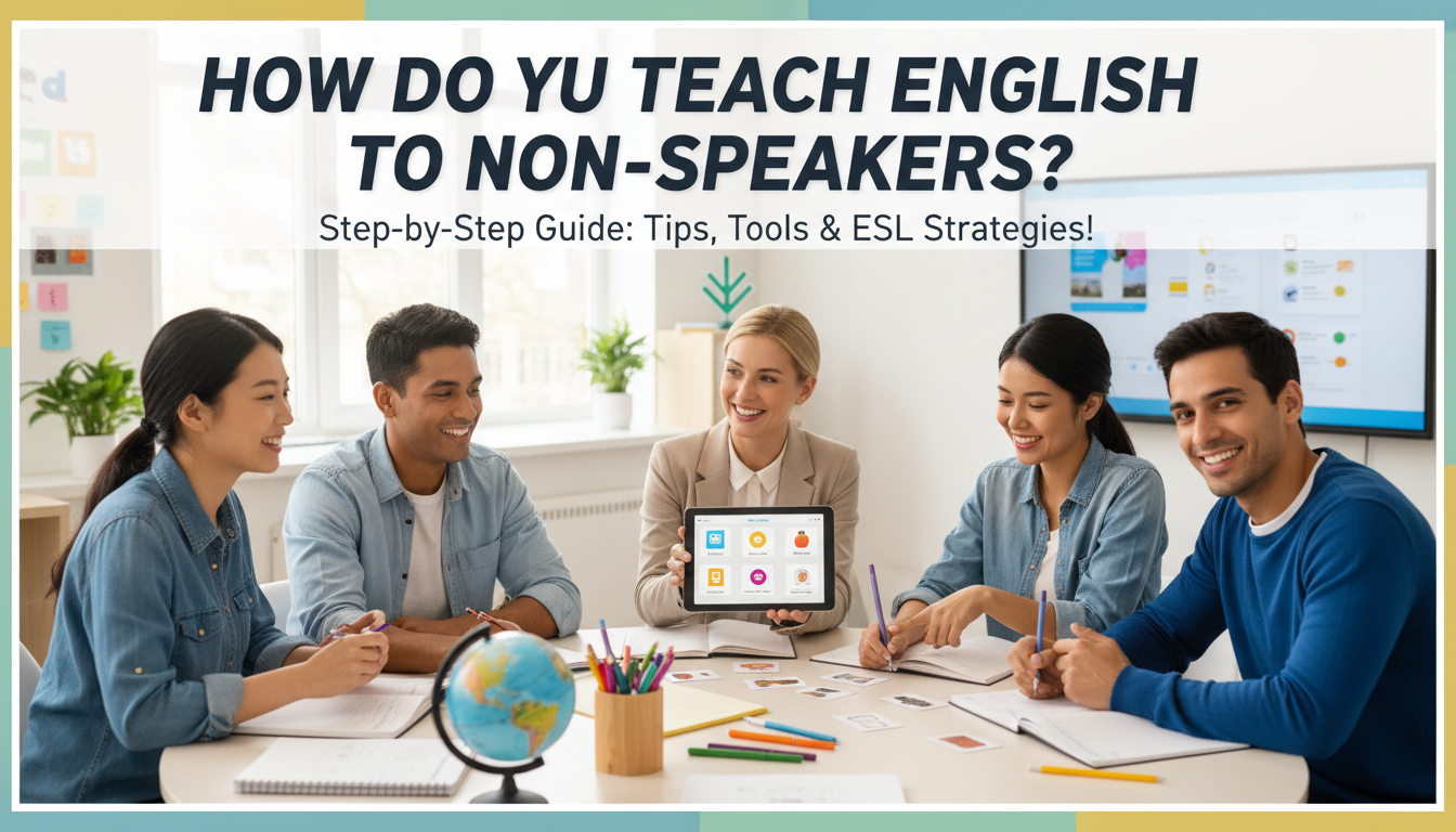 How Do You Teach English to Non English Speakers?