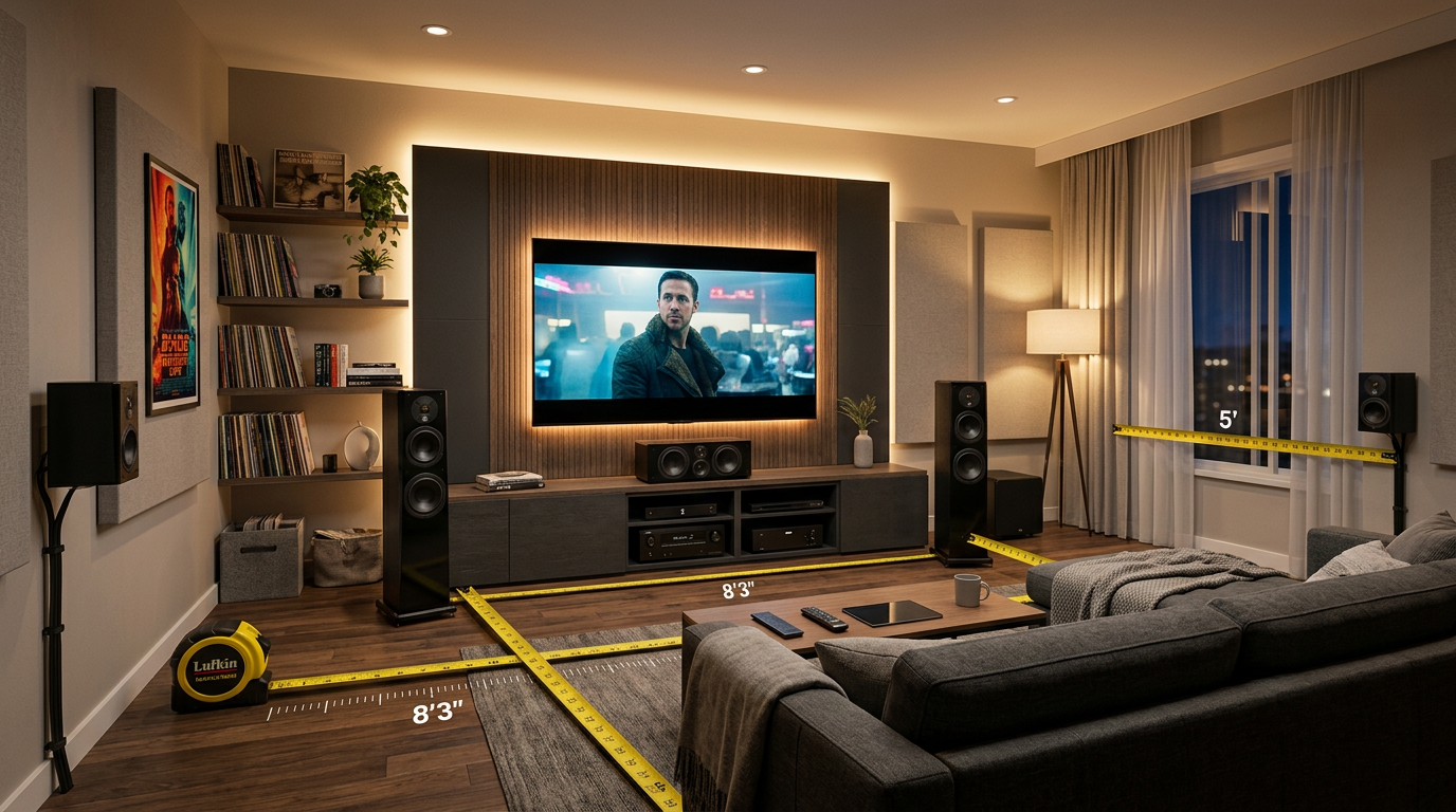 How Far Apart Front Speakers: Pro Guide