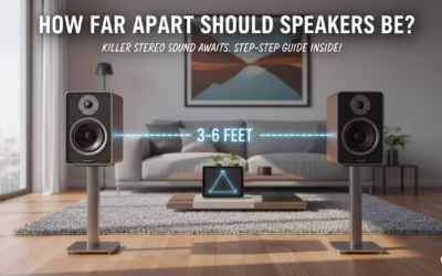 How Far Apart Should Speakers Be?