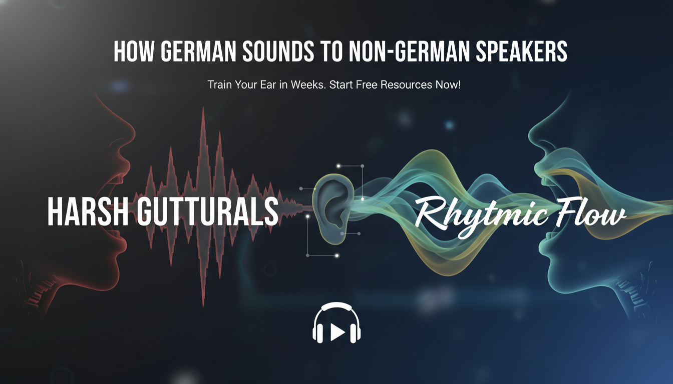 How German Sounds to Non-German Speakers