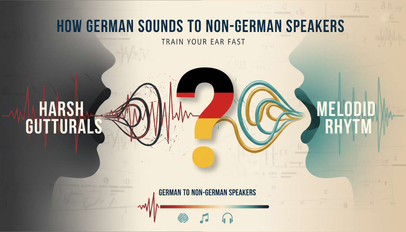 How German Sounds to Non-German Speakers
