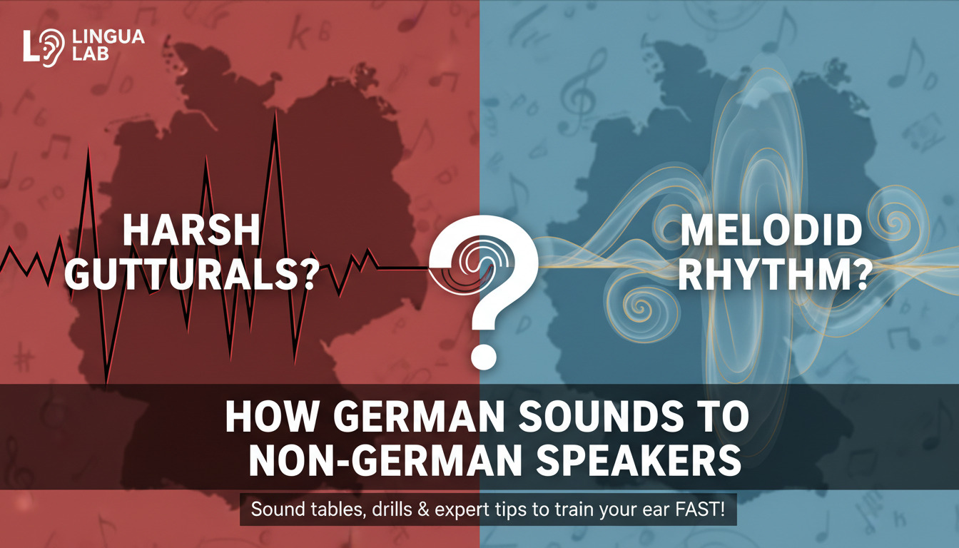How German Sounds to Non-German Speakers