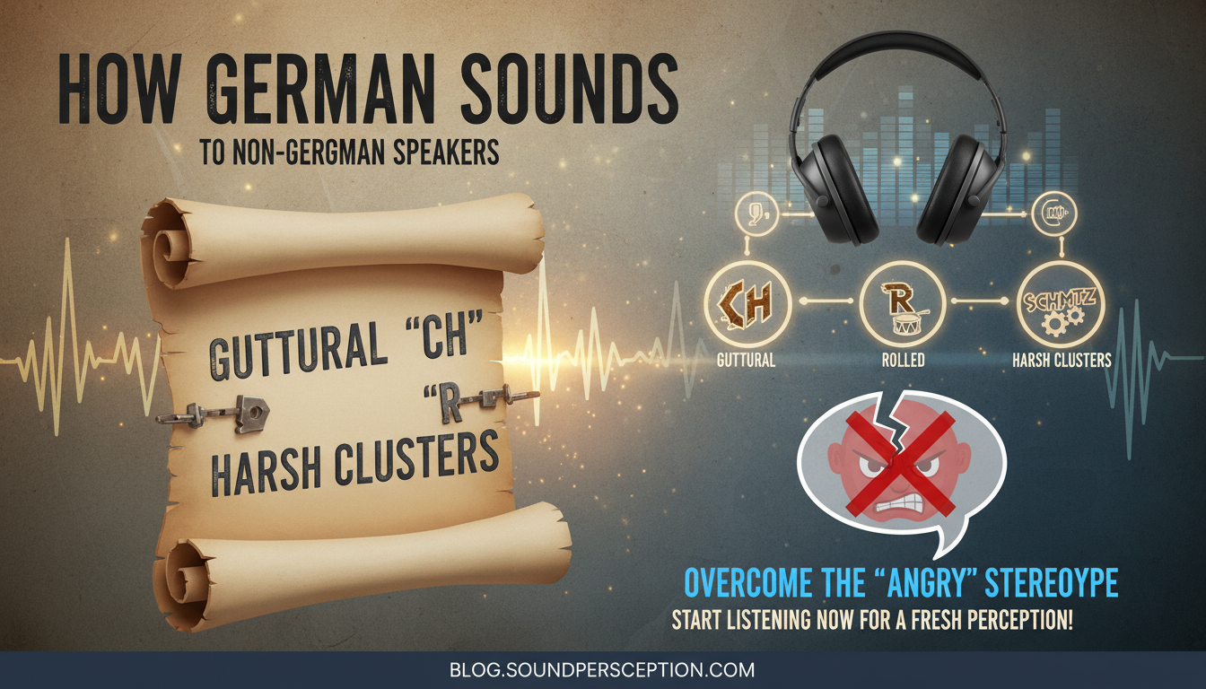 How German Sounds to Non-German Speakers