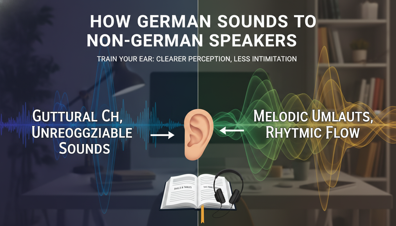 How German Sounds to Non-German Speakers