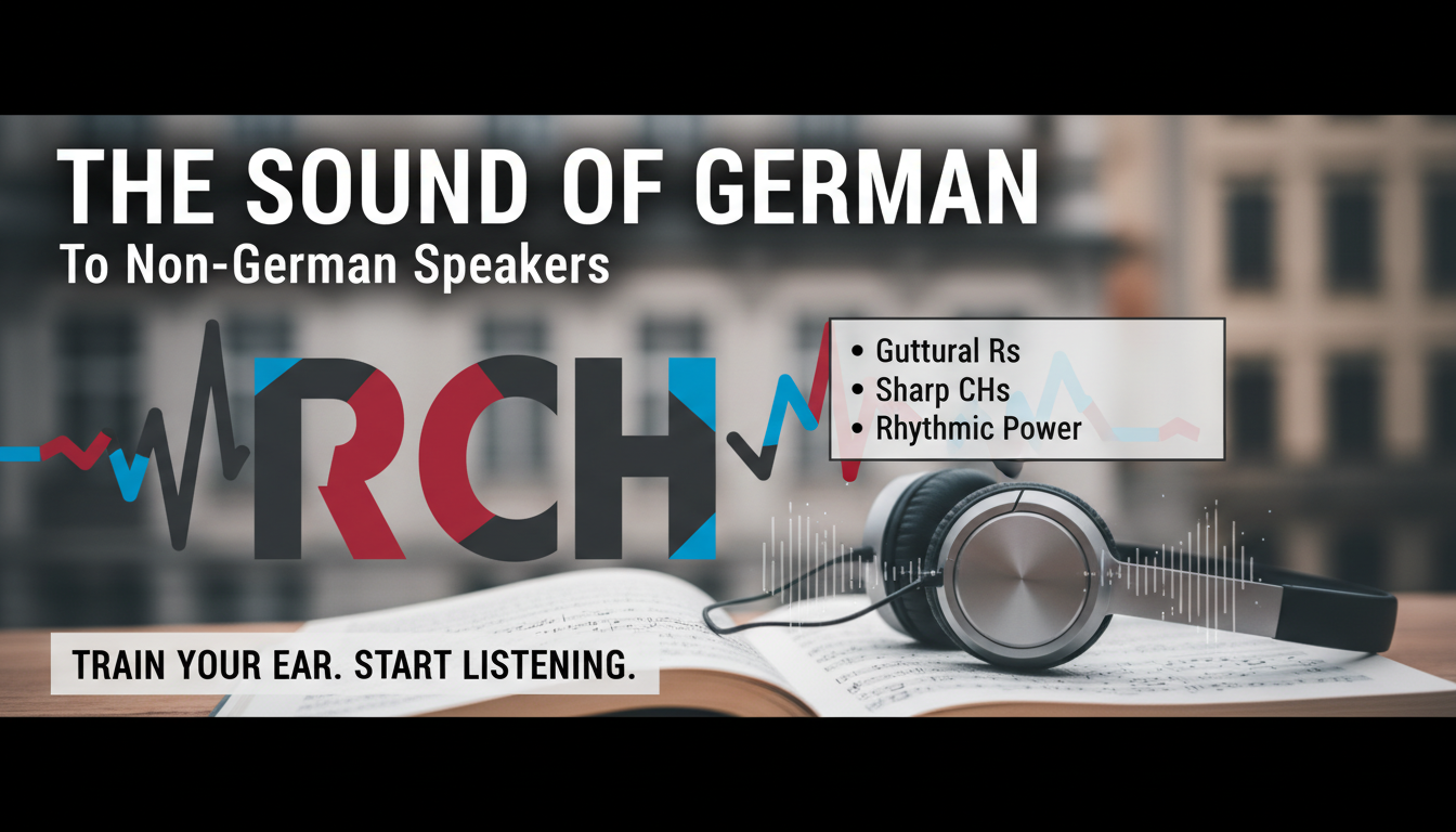 How German Sounds to Non-German Speakers