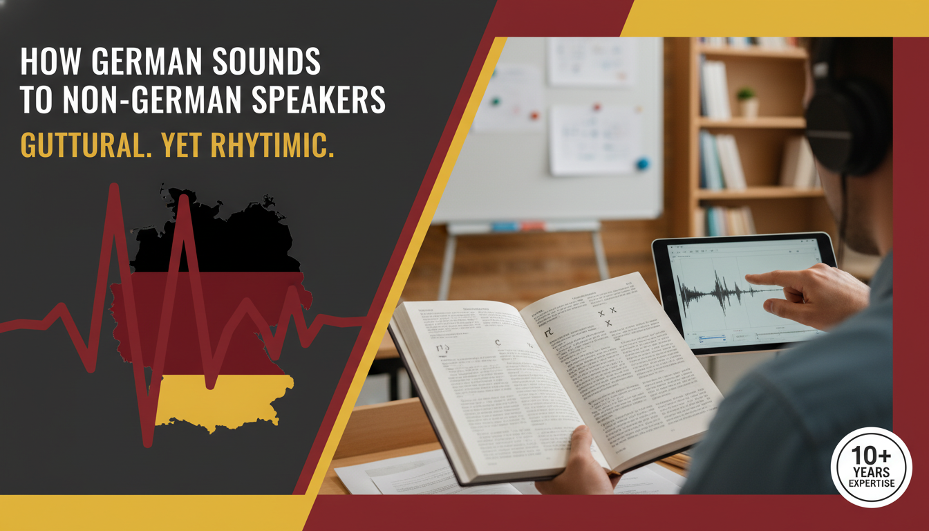 How German Sounds to Non-German Speakers