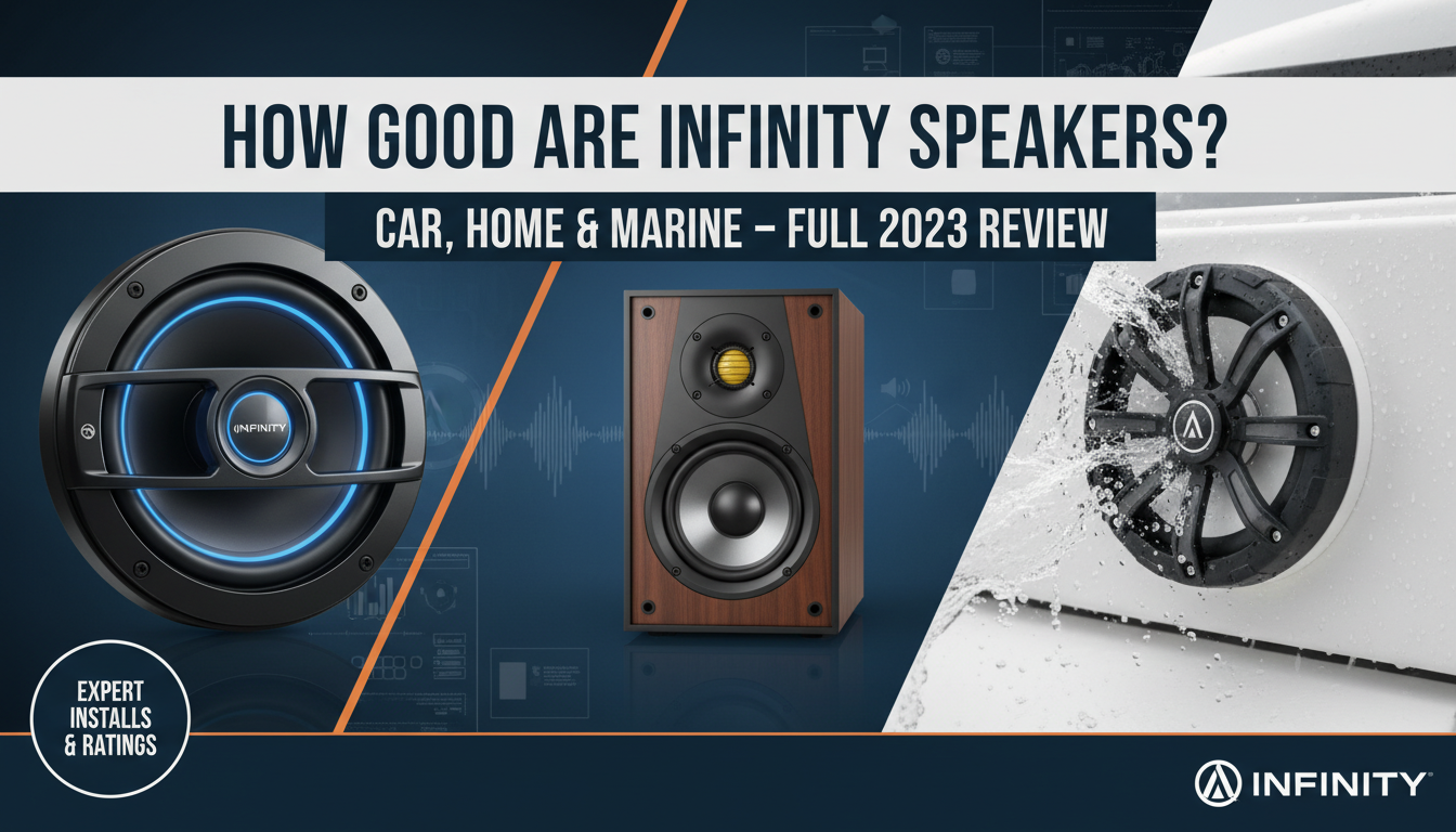How Good Are Infinity Speakers? Guide & Review