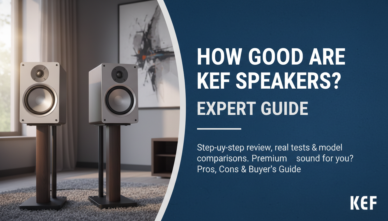 How Good Are KEF Speakers? Expert Guide How Good Are KEF Speakers? Expert Guide