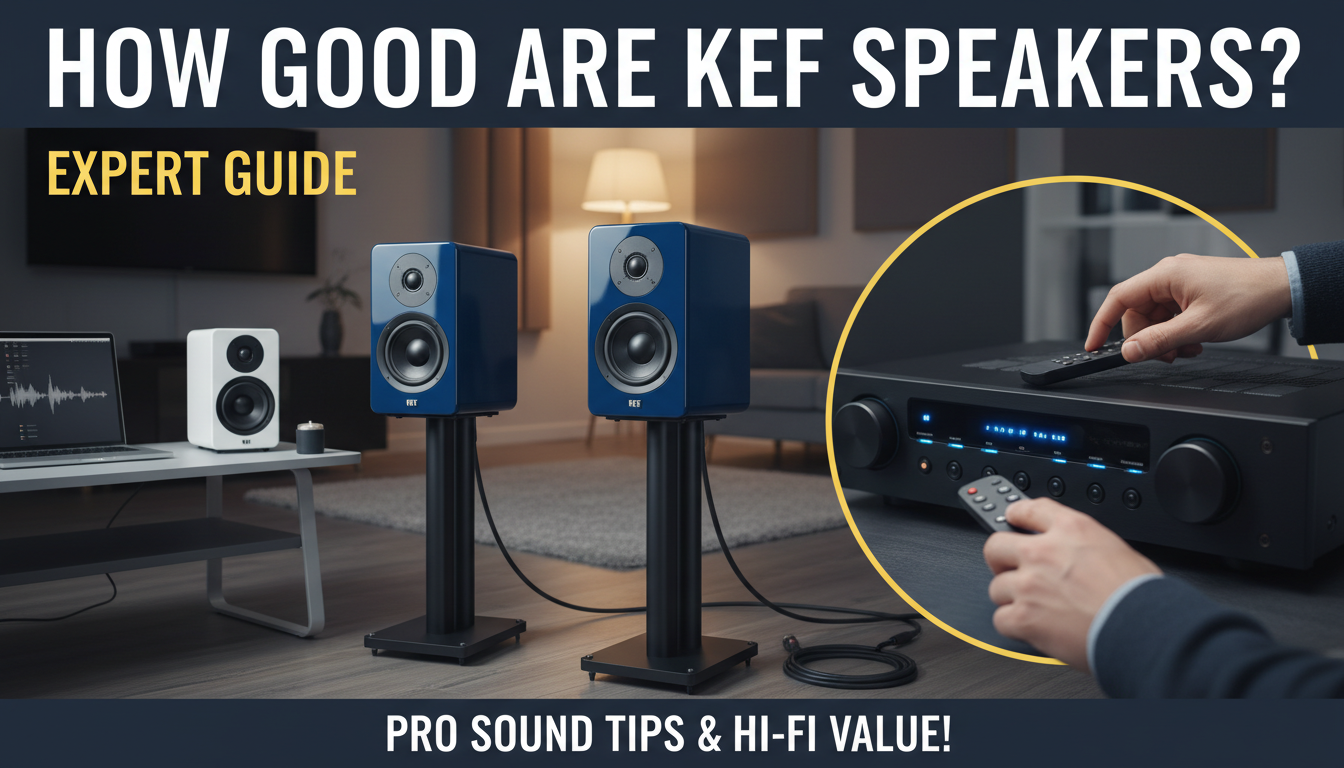 How Good Are KEF Speakers? Expert Guide