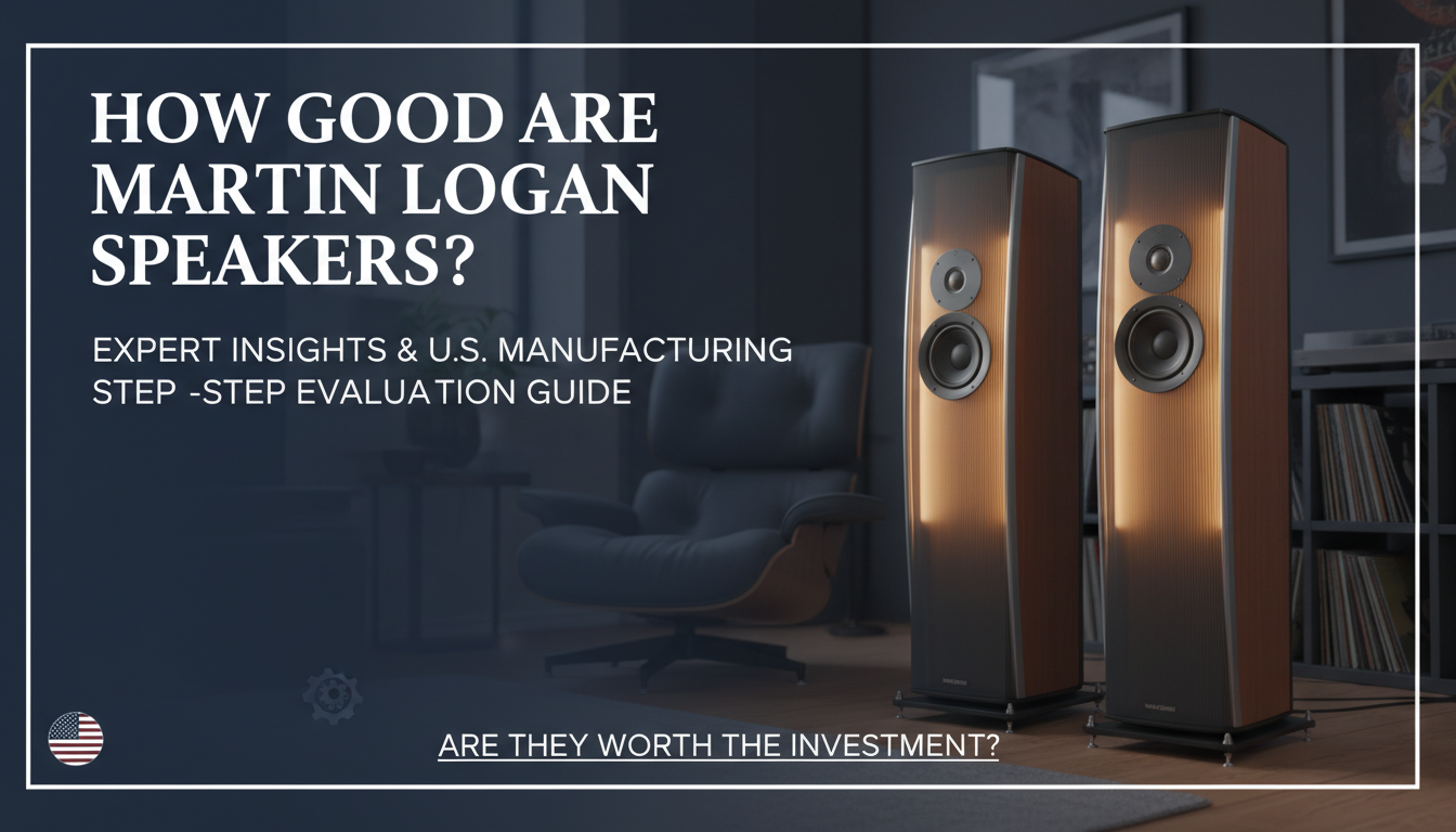How Good Are Martin Logan Speakers?