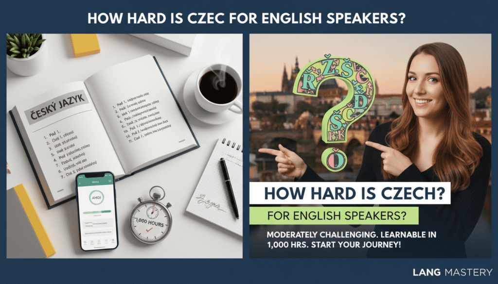 How Hard is Czech for English Speakers?
