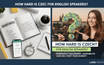 How Hard is Czech for English Speakers?