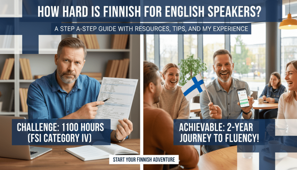 How Hard Is Finnish for English Speakers?