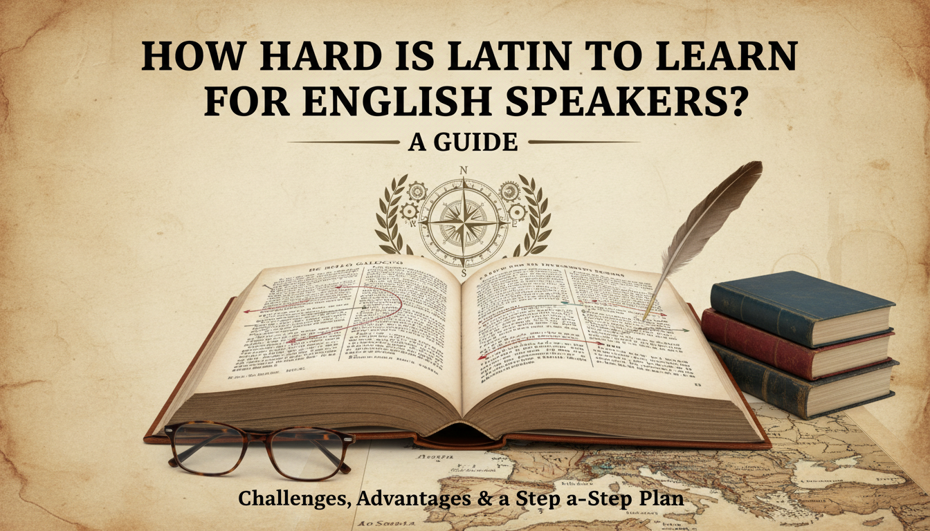 How Hard is Latin to Learn for English Speakers? A Guide How Hard is Latin to Learn for English Speakers? A Guide