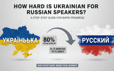 How Hard Is Ukrainian for Russian Speakers?