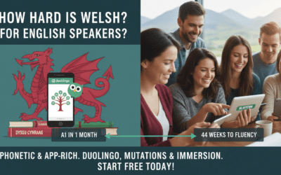 How Hard is Welsh to Learn for English Speakers?