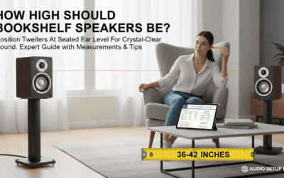 How High Should Bookshelf Speakers Be?