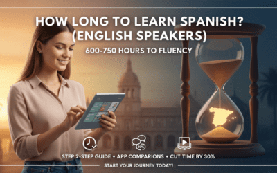 How Long to Learn Spanish for English Speakers?