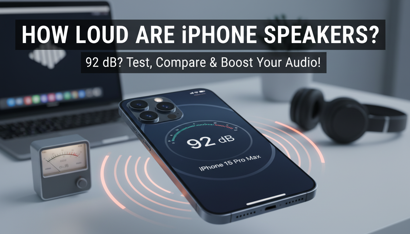 How Loud Are iPhone Speakers?