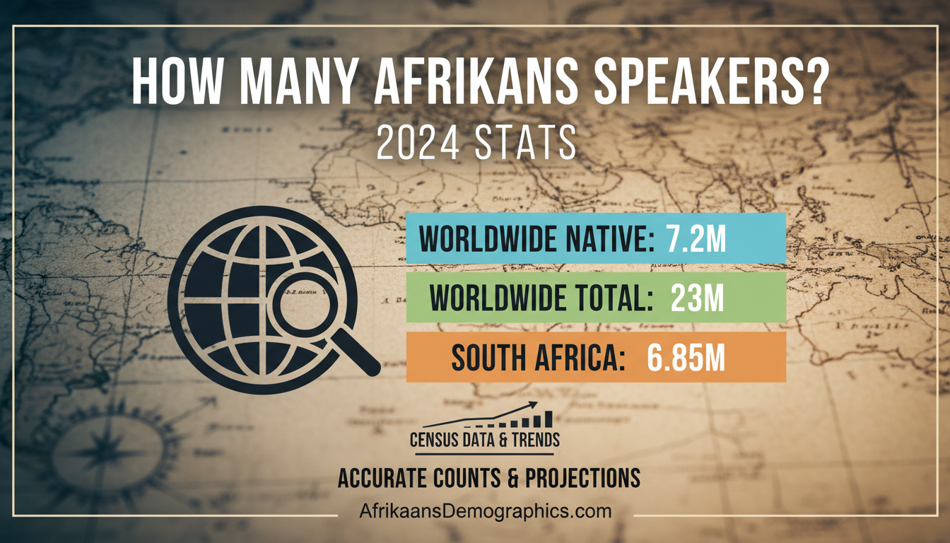 How Many Afrikaans Speakers? 2024 Stats