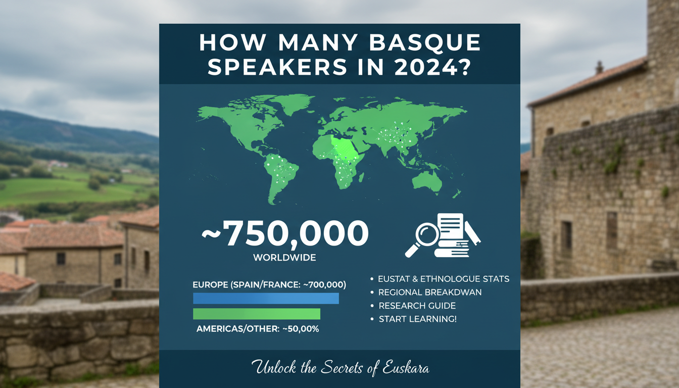 How Many Basque Speakers in 2024?