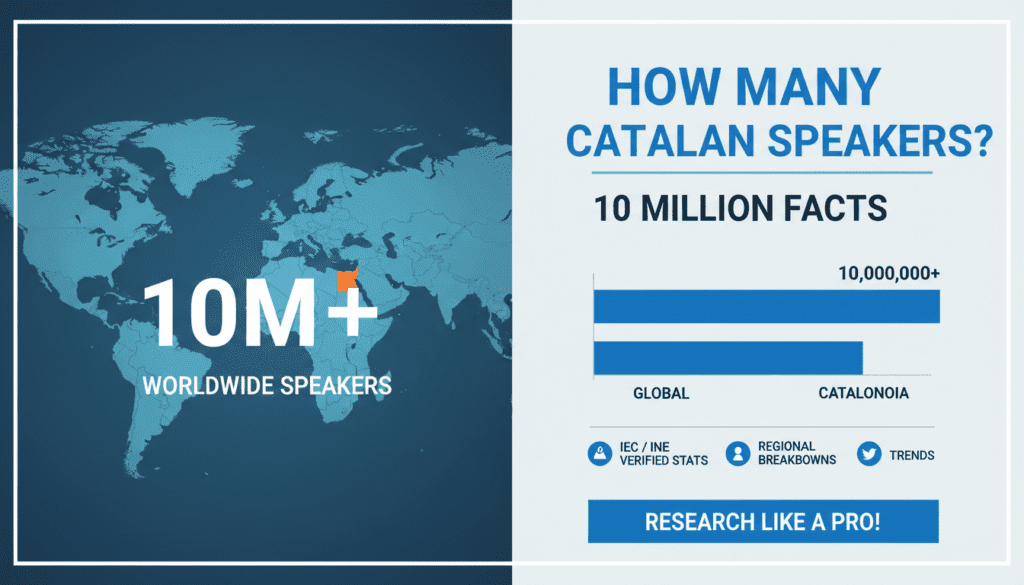 How Many Catalan Speakers? 10M Facts