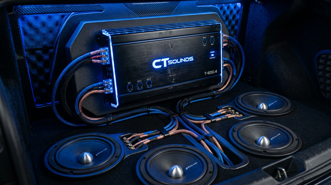 How Many Channel Amp for 4 Speakers?