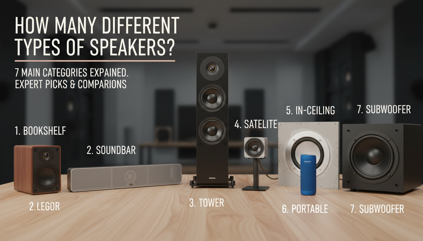 How Many Different Types of Speakers Are There?