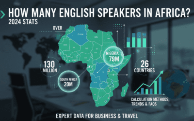 How Many English Speakers in Africa? 2024 Stats