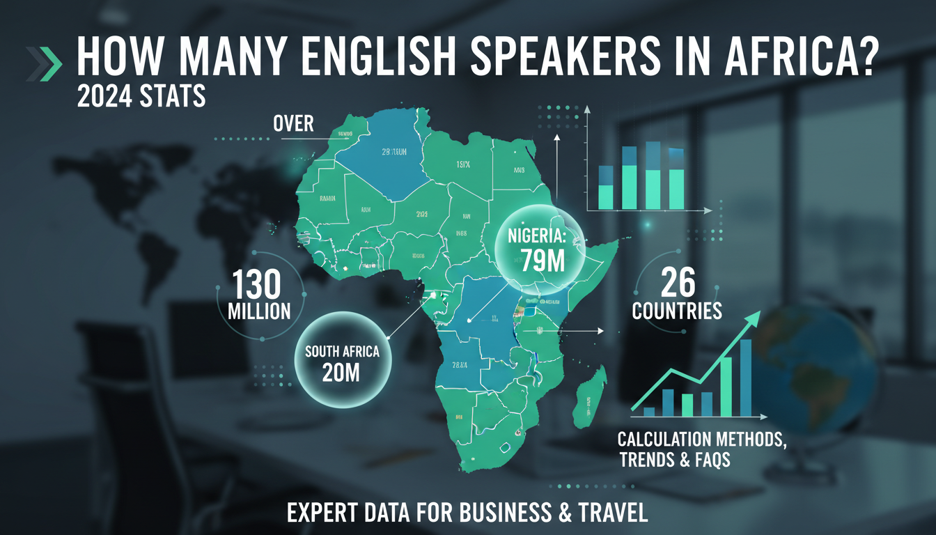 How Many English Speakers in Africa? 2024 Stats