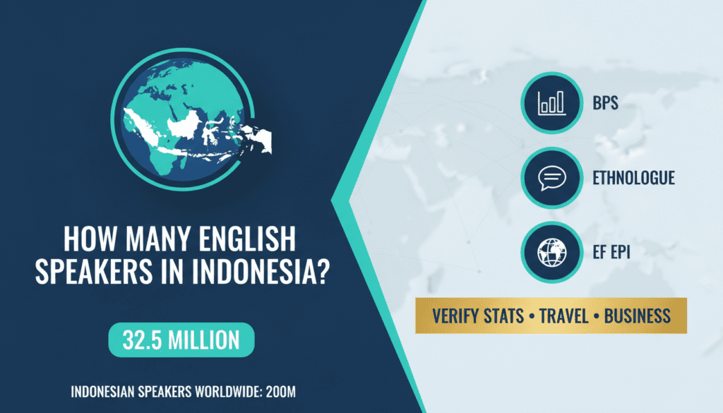 How Many English Speakers in Indonesia?