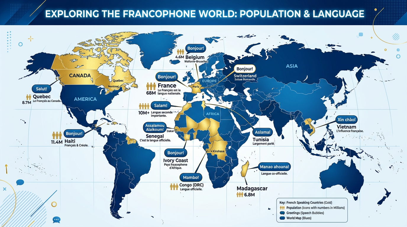 How Many French Native Speakers in the World?