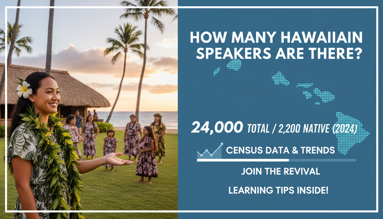 How Many Hawaiian Speakers Are There?