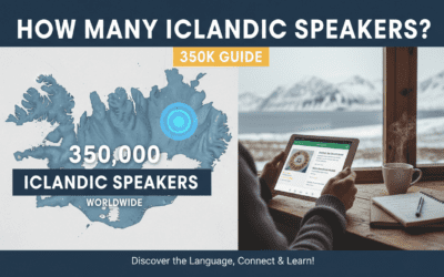 How Many Icelandic Speakers? 350K Guide