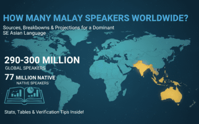 How Many Malay Speakers in World?