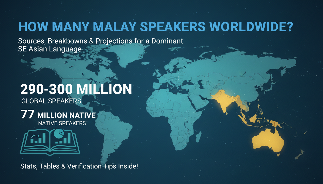 How Many Malay Speakers in World?