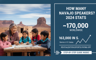 How Many Navajo Speakers Are There? 2024 Stats