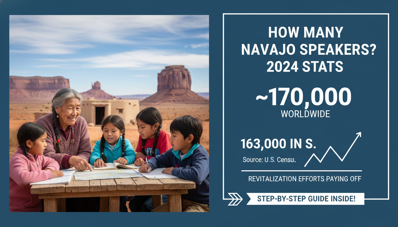 How Many Navajo Speakers Are There? 2024 Stats