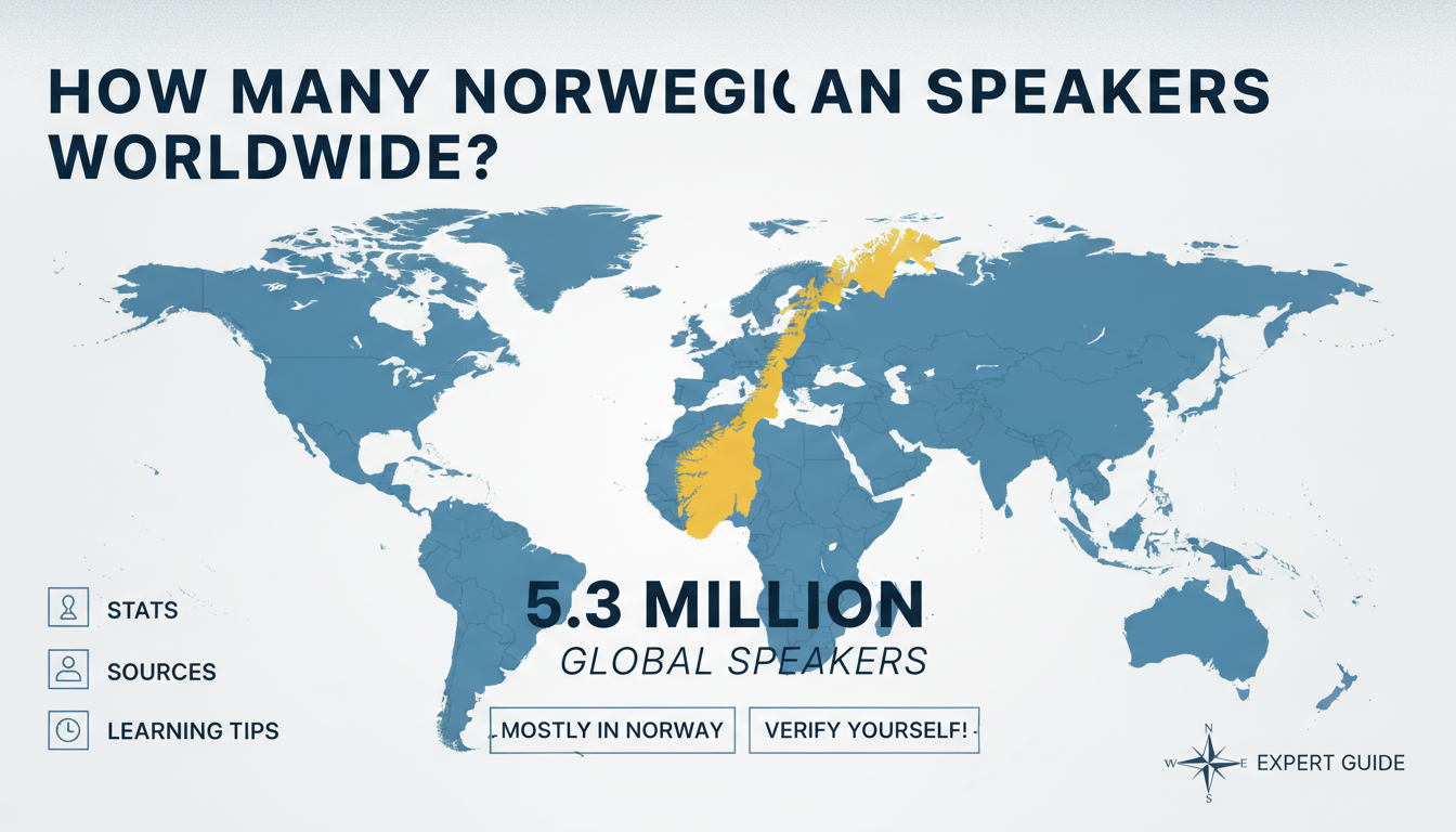How Many Norwegian Speakers Worldwide?