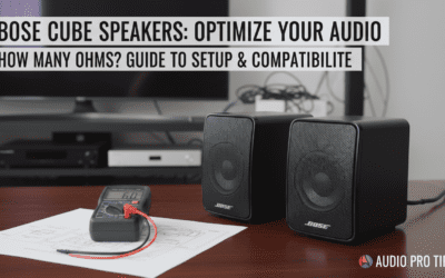 How Many Ohms Bose Cube Speakers?