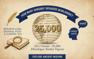How Many Sanskrit Speakers Are There?