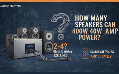 How Many Speakers Can a 400W Amp Power?